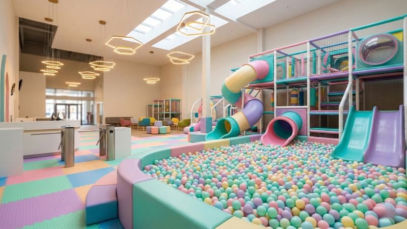 Vibrant Indoor Playground Ready for Grand Opening