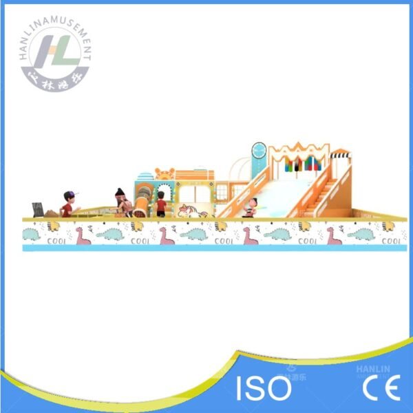 Cute Dino Play Area Exterior Wall