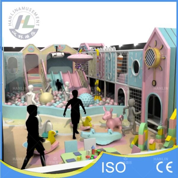 Kids Soft Play Clock Tower Facade Kids Soft Play Clock Tower Facade