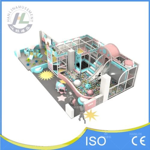 Pastel Dream Castle Indoor Playground Overview Pastel Dream Castle Indoor Playground Overview
