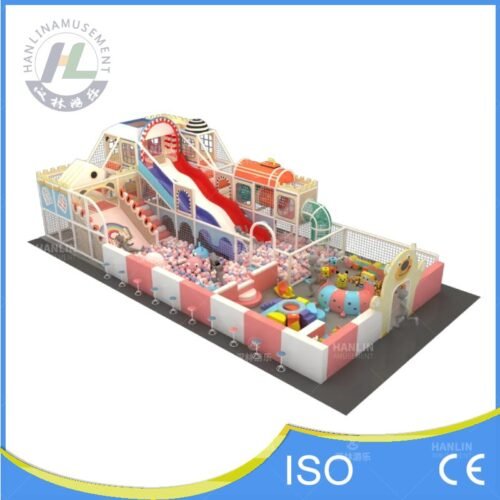 Pastel Rainbow Castle Indoor Playground Overview Pastel Rainbow Castle Indoor Playground Overview