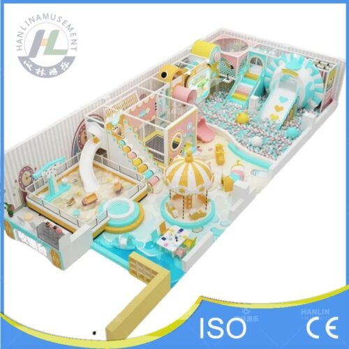 Pastel Summer Resort Indoor Playground Overview Pastel Summer Resort Indoor Playground Overview