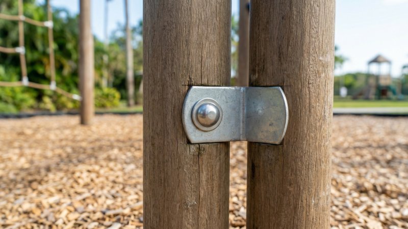 Safe Playground Hardware Installation Detail