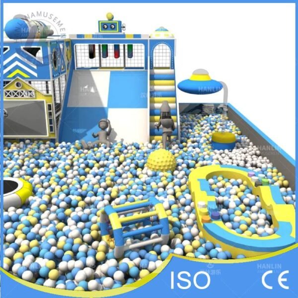 Space Theme Indoor Playground Ball Pit