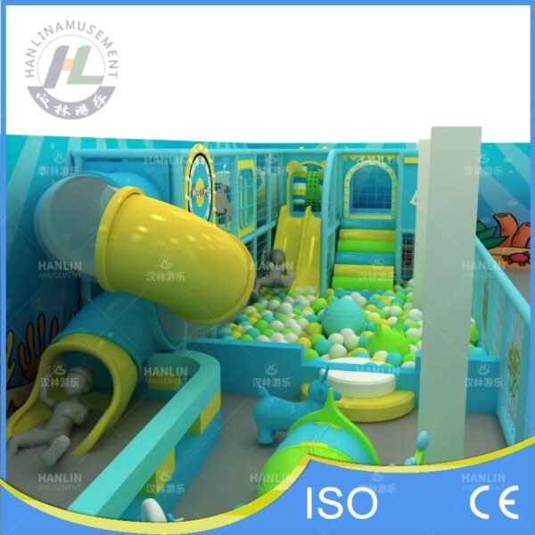 Submarine Tube Slide and Ball Pit