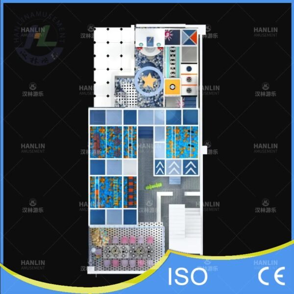 Tech Theme Play Center Floor Plan Top View Tech Theme Play Center Floor Plan Top View