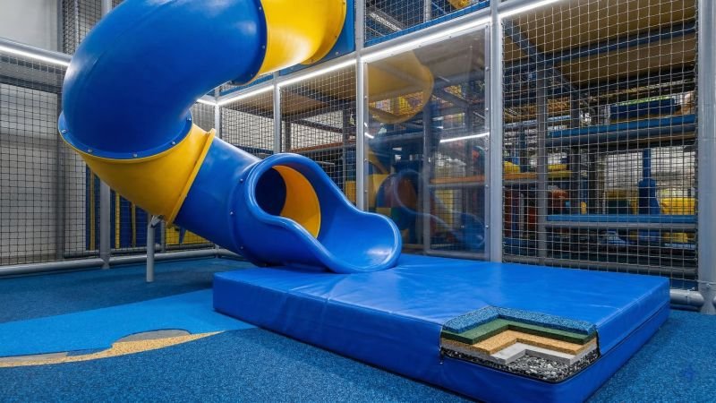 playground safety engineering critical fall zone padding