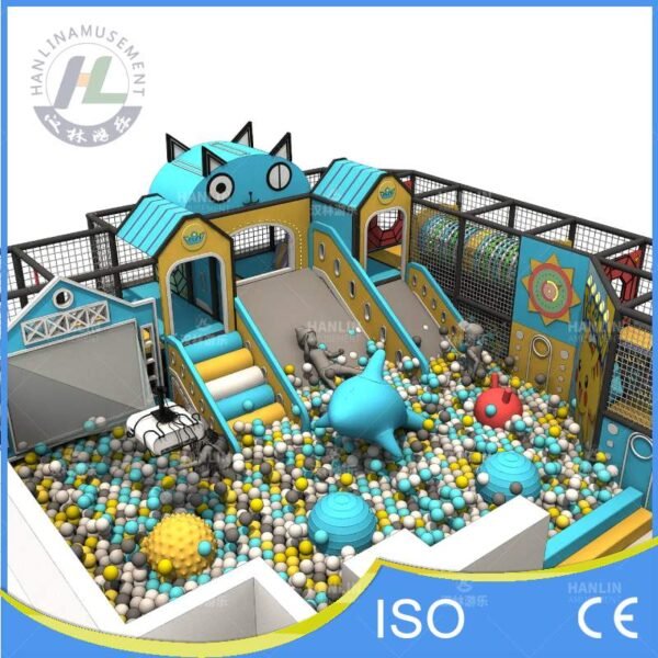 Cat Castle Maze and Interactive Ball Pit Cat Castle Maze and Interactive Ball Pit