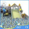 Giant Ball Pit and Castle Wide Slide Detail