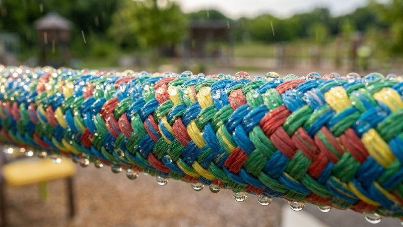Hydrophobic Weatherproof Playground Rope