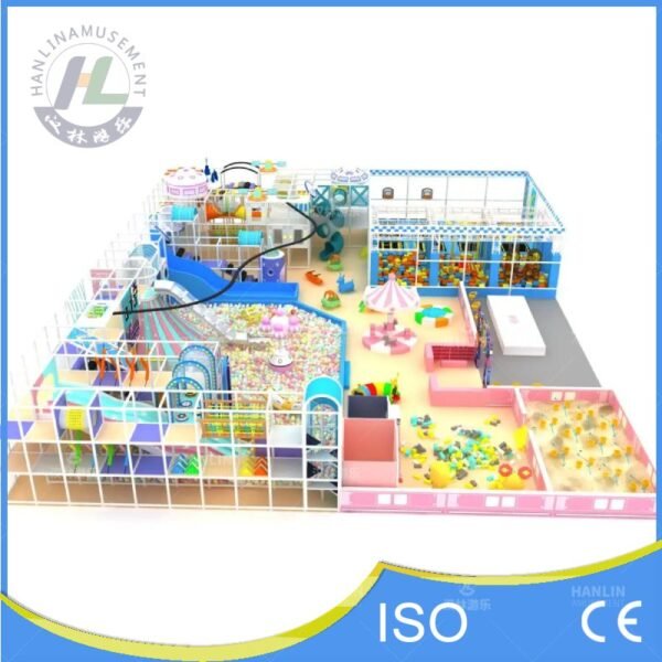 Indoor Zip Line and Mega Ball Pit Zone