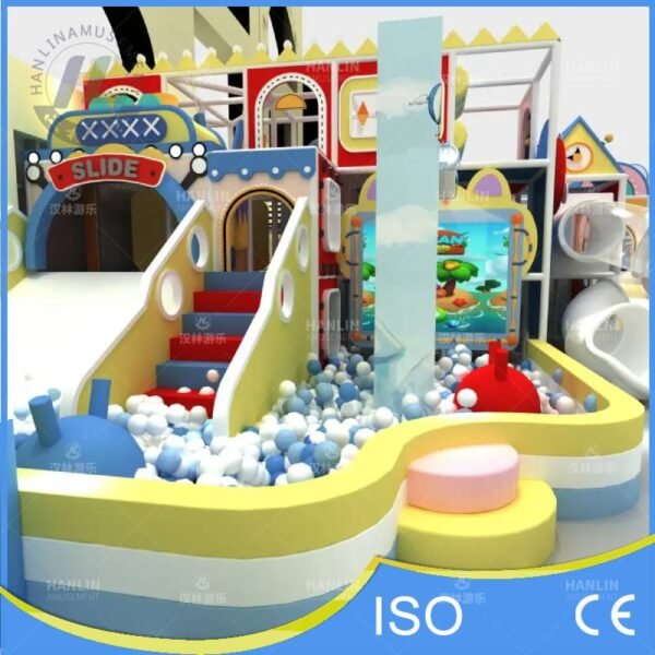 Interactive Ball Pit and Screen Gaming Zone