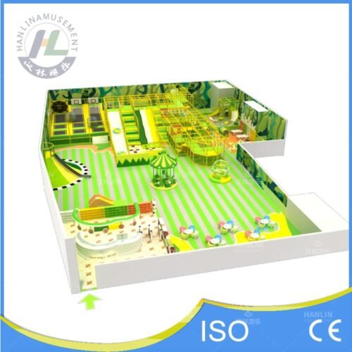 Large Forest Theme Play Center Overview Large Forest Theme Play Center Overview