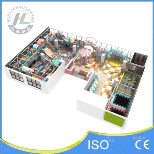 Large Pastel Cat Theme Play Center Overview Large Pastel Cat Theme Play Center Overview