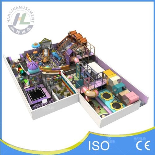 Mini Car Track and Enclosed Trampoline Zone Mini Car Track and Enclosed Trampoline Zone