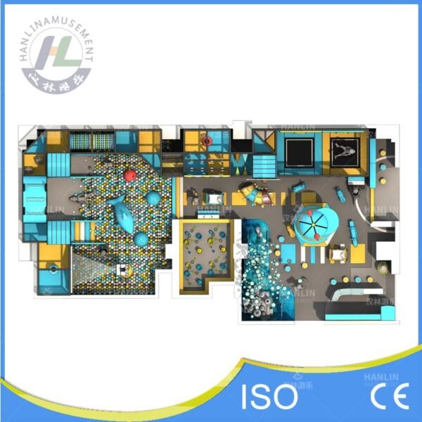 Mixed Theme Indoor Playground Floor Plan Mixed Theme Indoor Playground Floor Plan