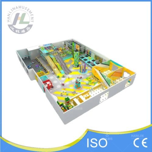 Modern Traffic Town Mega Playground Overview