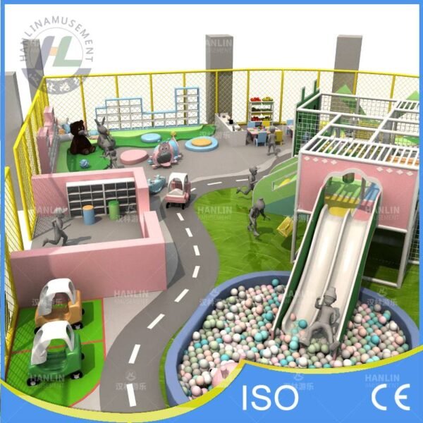 Play Center Entrance and Ball Pit Zone Play Center Entrance and Ball Pit Zone