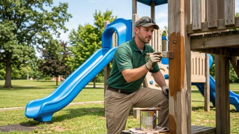 Playground Maintenance And Cleaning
