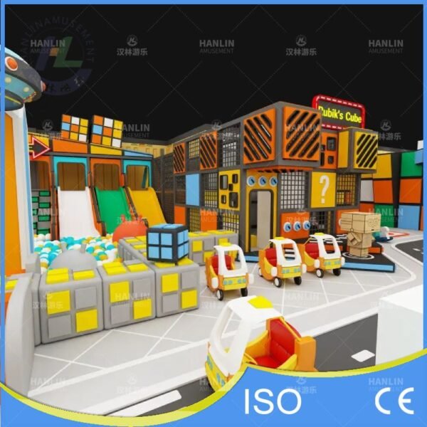 Rubiks Cube Climbing Maze and Role Play Area Rubiks Cube Climbing Maze and Role Play Area