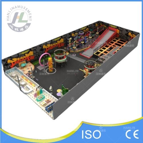 Urban Street Mega Play Center Overview Urban Street Mega Play Center Overview