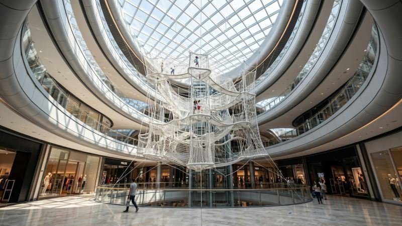 Vertical Net Playground Scale