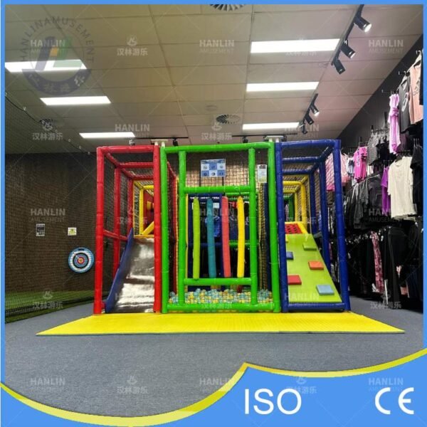 Compact Multi Color Mobile Playground for Party Rentals Compact Multi Color Mobile Playground for Party Rentals