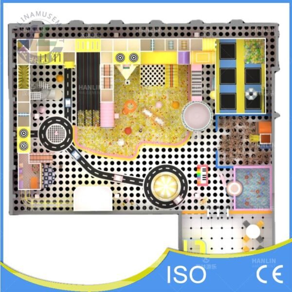 Mega Indoor Playground Floor Plan Top View Mega Indoor Playground Floor Plan Top View