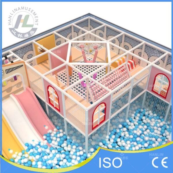 Multi Level Pink Soft Play Maze Multi Level Pink Soft Play Maze
