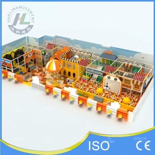 Orange Market Theme Mega Playground Overview Orange Market Theme Mega Playground Overview