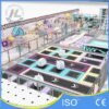 Pastel Trampoline Arena with Dodgeball Zone