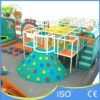 Teal Volcano Climbing Wall and Obstacle Course