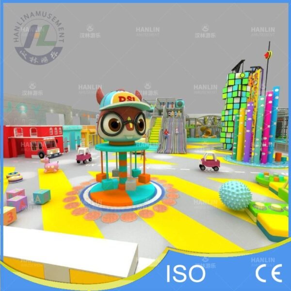 Tetris Climbing Tower and Kids Carousel Tetris Climbing Tower and Kids Carousel