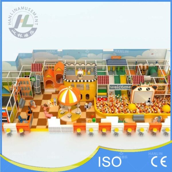 Toddler Carousel and Role Play Market Zone