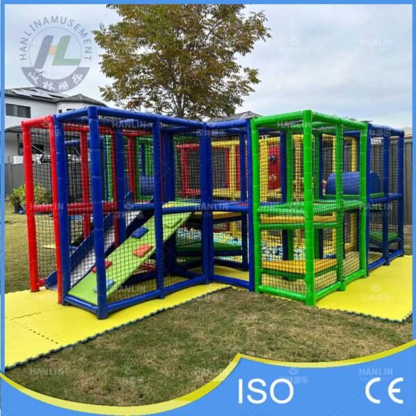 Vibrant Primary Color Portable Soft Play Set Vibrant Primary Color Portable Soft Play Set