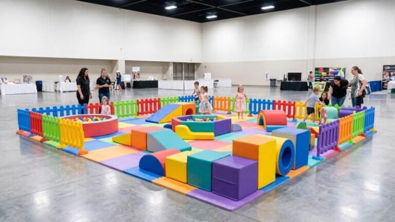Commercial Portable Playground Event Setup