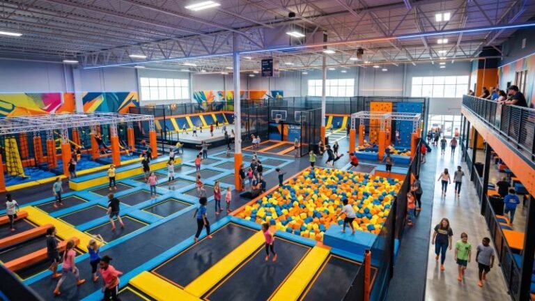 Commercial Trampoline Park Equipment Investment