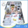 Pastel Strawberry Themed Play Structure Facade