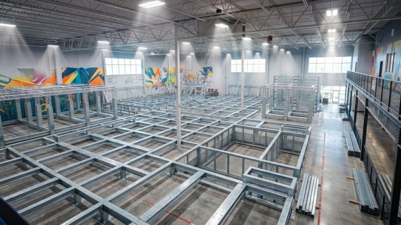 Trampoline Park Manufacturing And Steel Structure
