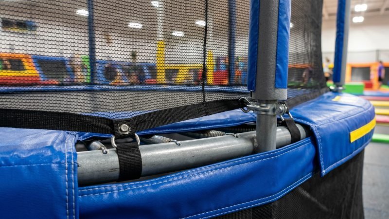Trampoline Safety Padding and Protective Nets