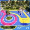 Aerial View of Community Park Playground and Safety Surfacing