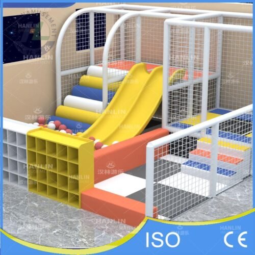 Compact Indoor Soft Play Area with Integrated Storage Compact Indoor Soft Play Area with Integrated Storage