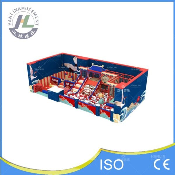 Cultural Theme Kids Play Center with Wide Slide Cultural Theme Kids Play Center with Wide Slide