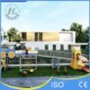 Elevated Train Cabin and Suspension Bridge Structure Elevated Train Cabin and Suspension Bridge Structure