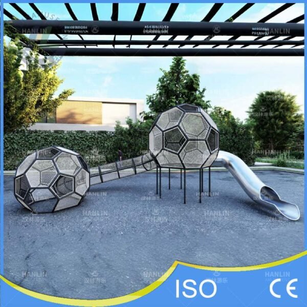 Giant Soccer Ball Theme Climbing Playground Giant Soccer Ball Theme Climbing Playground