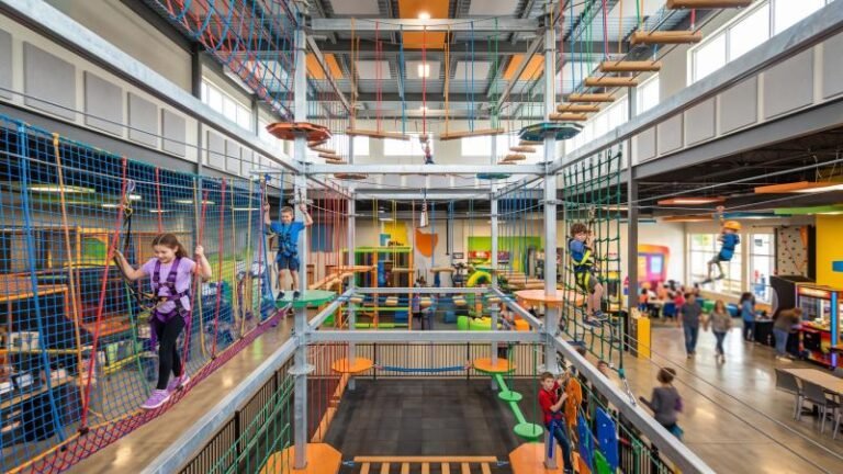 Kids Rope Course Family Entertainment Center