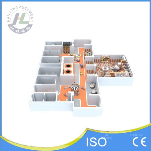 Large Scale Soft Play and Role Play Center Plan