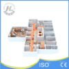 Multi-Room Indoor Playground Aerial Layout