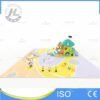 Pastel Fairytale Outdoor Play Area with Panda Statue