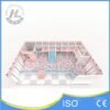 Pastel Pink Compact Indoor Soft Play Area Front View